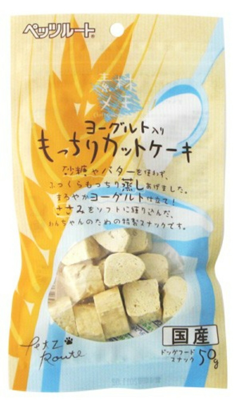 宠物路线 (Petz Route) 原料备忘录 含酸奶的软糯切块蛋糕 50g