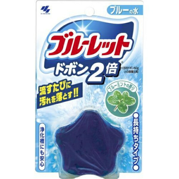 Blue-Let Dobon Double Strength 120g Blue Mint Kobayashi Pharmaceutical Blue Mint Scent 50413-001