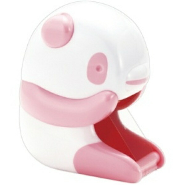 Nichiban Cellotape Panda Cutter White & Pink CT-15APWP
