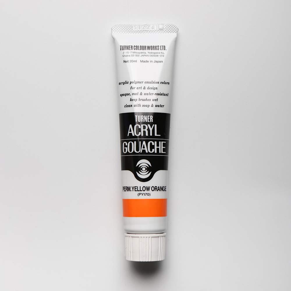 Turner Color Acrylic Gouache Permanent Yellow Orange AG020013 20ml (No. 6)