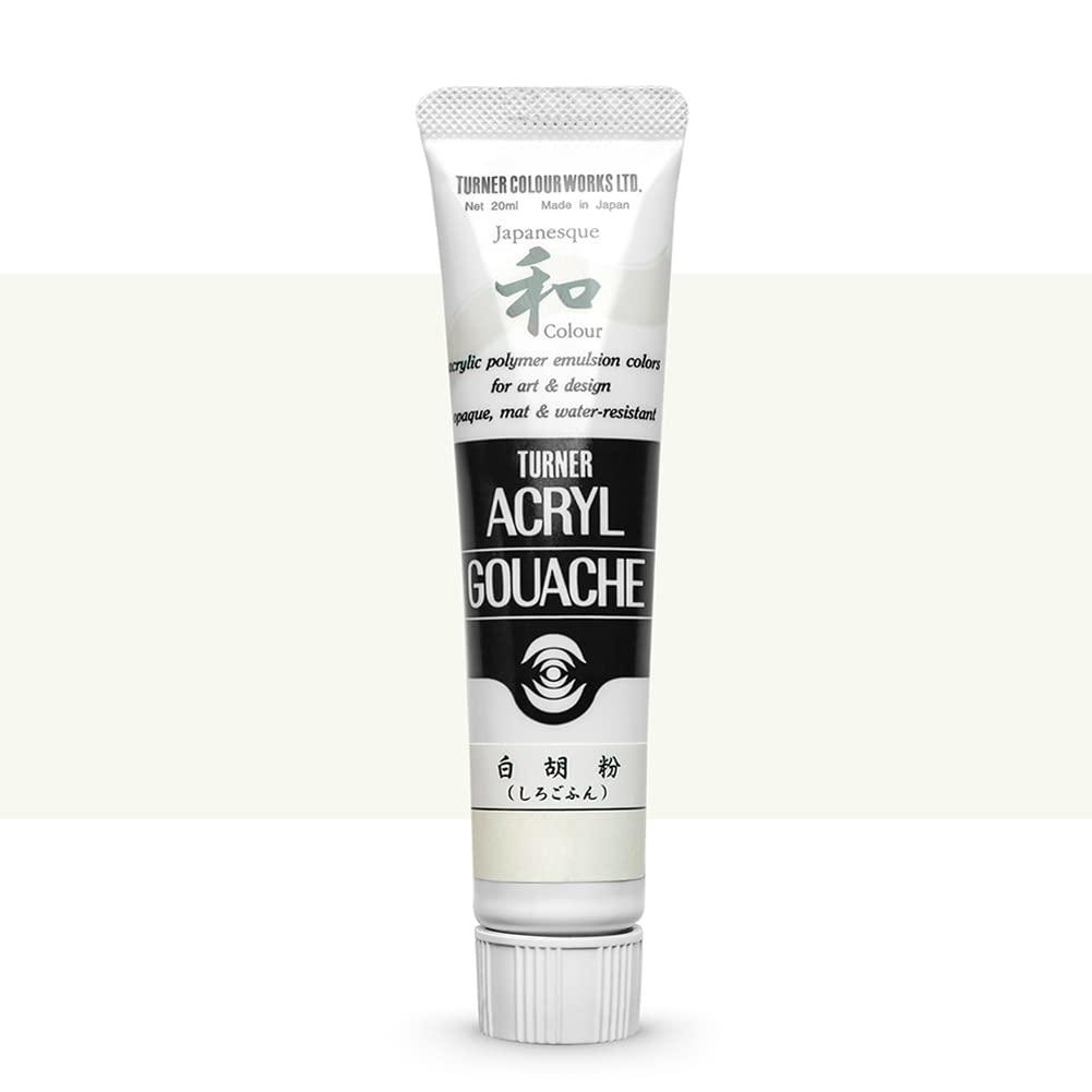Turner Color Acrylic Gouache Japanesque Color White Gofun AG020300 20ml (No. 6)