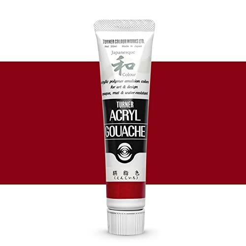 Turner Color Acrylic Gouache Japanesque Color Crimson AG020324 20ml (No. 6)