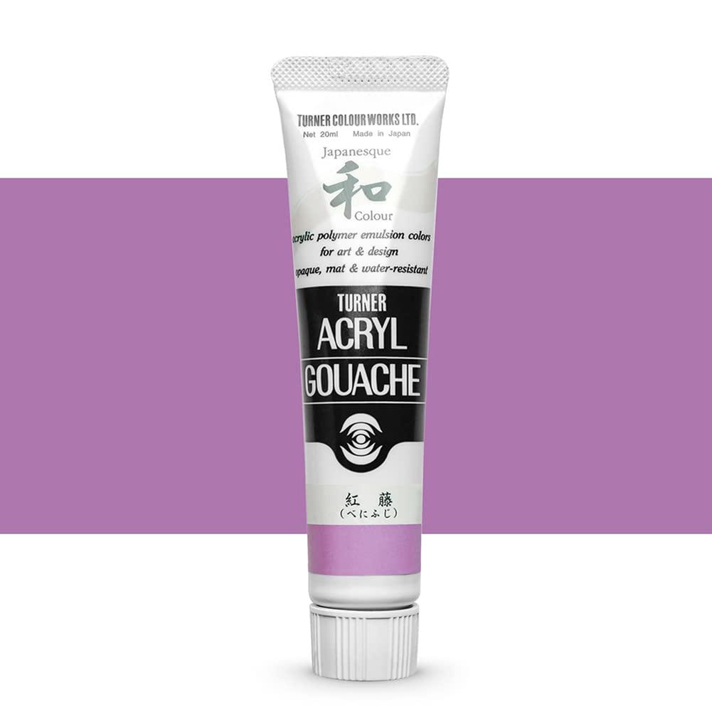 Turner Color Acrylic Gouache Japanesque Color Red Wisteria AG020360 20ml (No. 6)