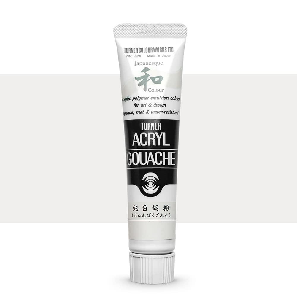Turner Color Acrylic Gouache Japanesque Color Pure White Gofun AG020299 20ml (No. 6)