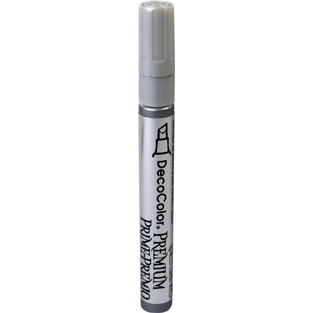 Marvy Uchida Decocolor Premium Marker Chisel Point Silver