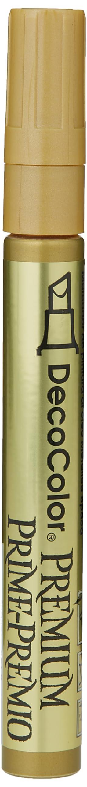 Marvy Uchida Deco Color Premium Chisel Tip Marker Gold