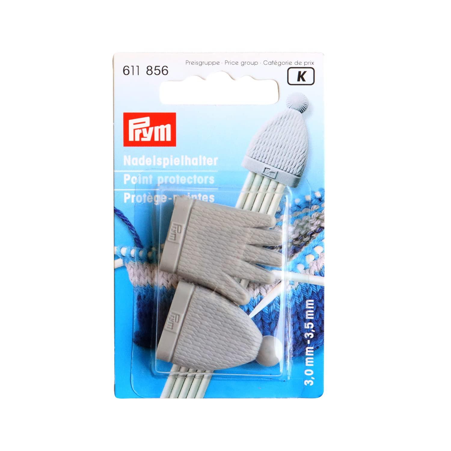 Prym Knitting Needle Protector Sleeve for 2.0–2.5 mm Needles, Gray, PRM611856