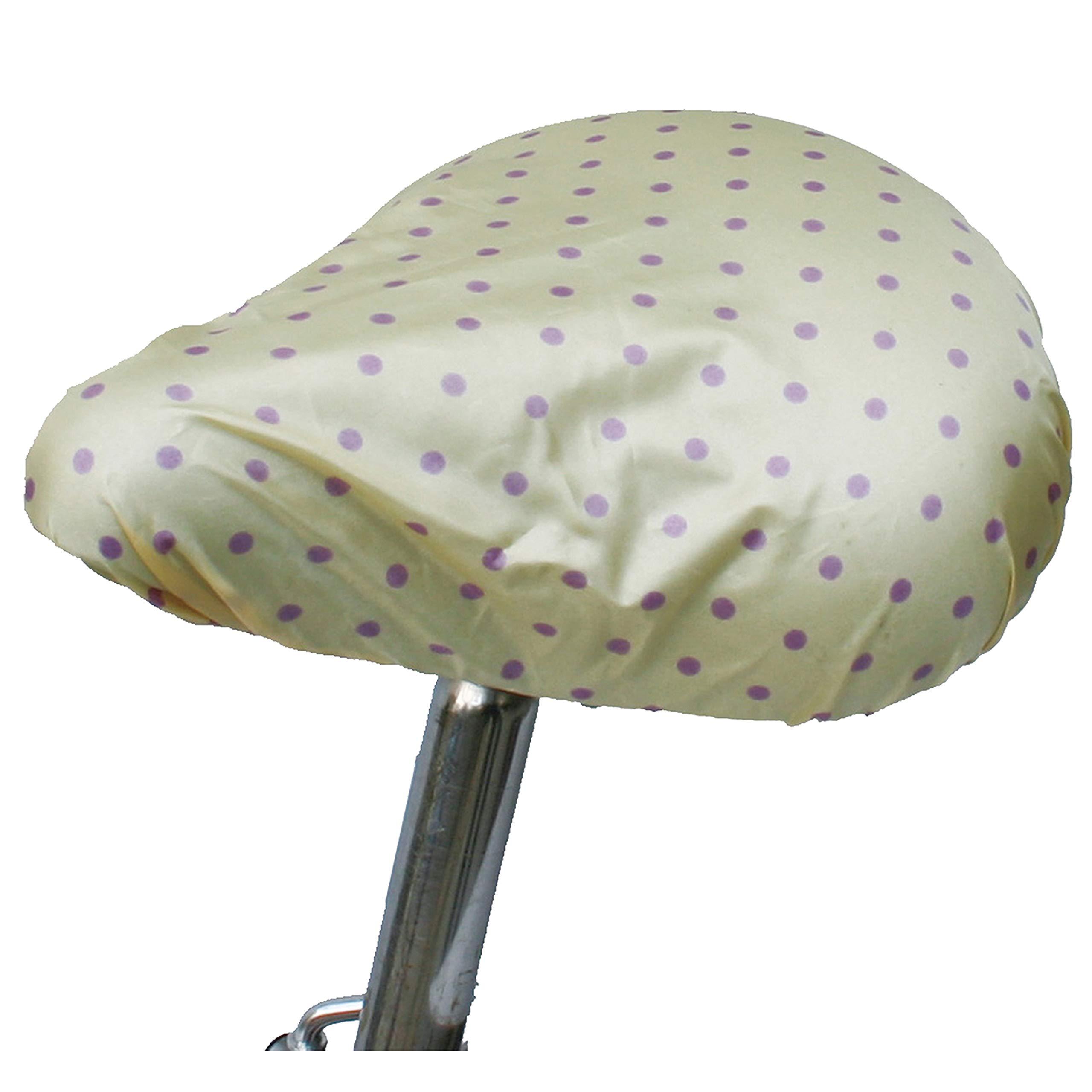 MARUTO Fashion Saddle Cover Polka Dot Yellow SC-MT