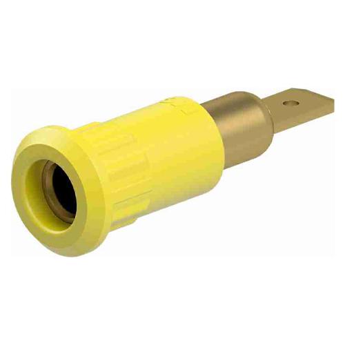 φ4mm Press-In Socket (Yellow)