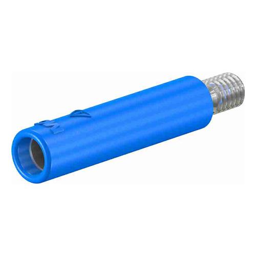 φ4mm/M4 Plug Adapter for Screw Holes/Blue EA940DP-743 1 piece