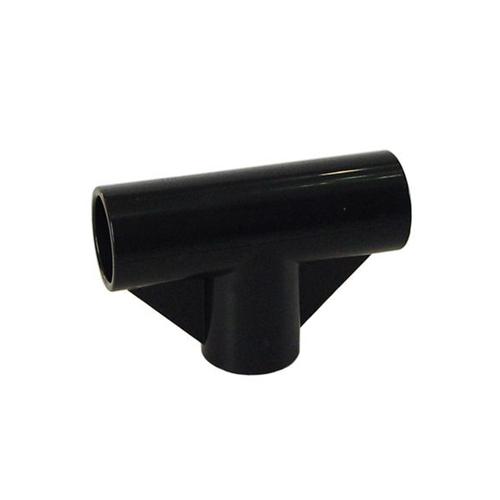 [Pipe Rack Use] 3-Way Plastic Joint (Black)