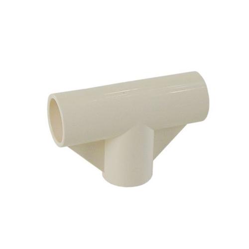 [Pipe Rack Use] 3-Way Plastic Joint (Ivory)