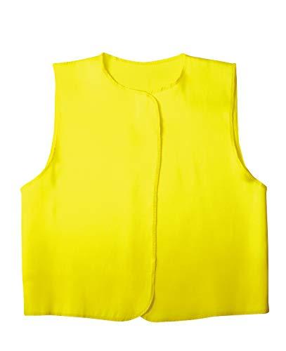 [Artec] Recital Kids Costume Soft Satin Vest Yellow Size C (for toddlers around 3 years old) 14469