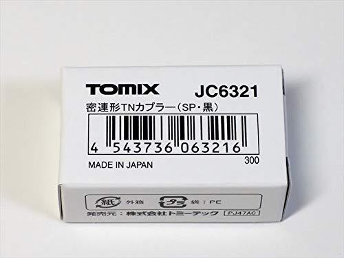 Tomytec N Gauge Close-Coupled TN Coupler (SP/Black/With Electrical Connection) 1 Piece Railway Model Accessories JC6321