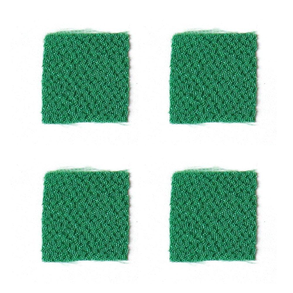 Nippon Chuko Pre-Cut Tsumami Craft Chirimen Fabric, Plain, 30 Sheets, 20×20mm, 29 Green S50CH20-29 Japanese Handicrafts Tsumami Craft Tsumami Craft Chirimen Cut