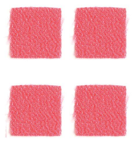 Nippon Chuko Pre-Cut Tsumami Zaiku Base Fabric: Plain One-Stretch Crepe, 30 Sheets, 18×18mm, 40 Pale Pink Plum, S50CH18-40 Japanese Handicrafts, Tsumami Zaiku, Tsumami Zaiku Base Fabric