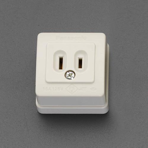 125V/15A Square Outlet (1-gang) EA940CG-121