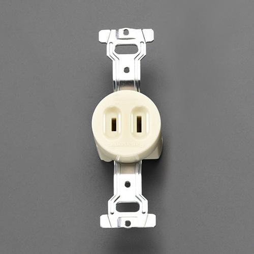 125V/15A Flush-Mount Outlet (2-Pole)