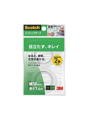 ESCO 18mm x 7.6m Mending Tape (Refill/2-Pack) EA765MA-32