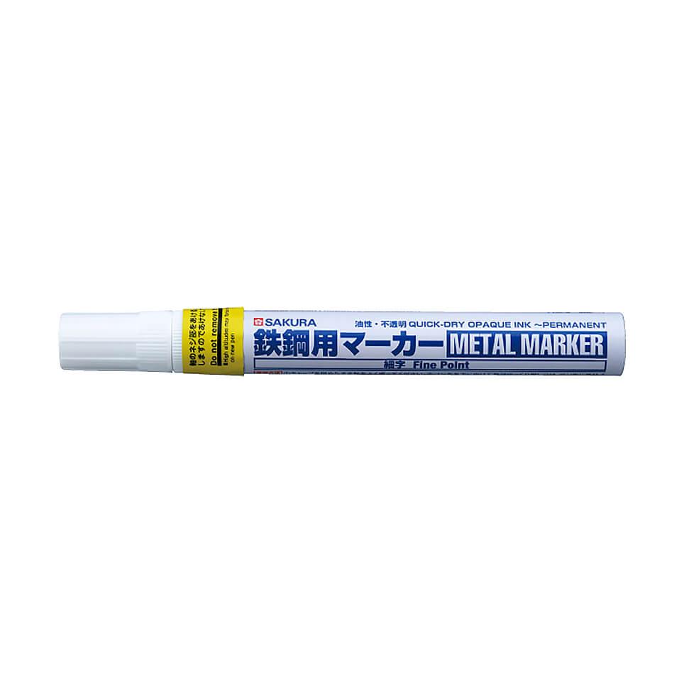 Esco [Yellow/Fine Point] Oil-Based Paint Marker (Steel Use/1 Piece) EA765MV-801B