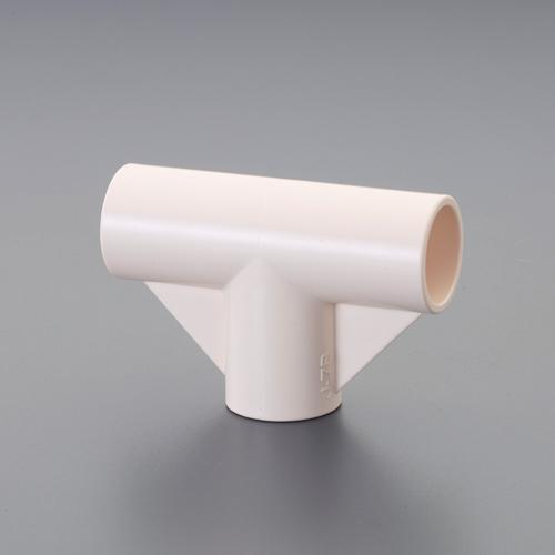 [Pipe Rack Use] 3-Way Plastic Joint (Ivory)