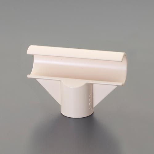 [Pipe Rack Use] 3-Way Plastic Joint (Ivory)