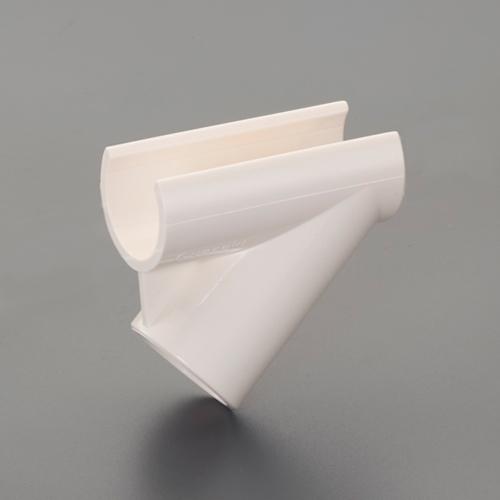 [Pipe Rack Use] 3-Way Plastic Joint (Ivory)