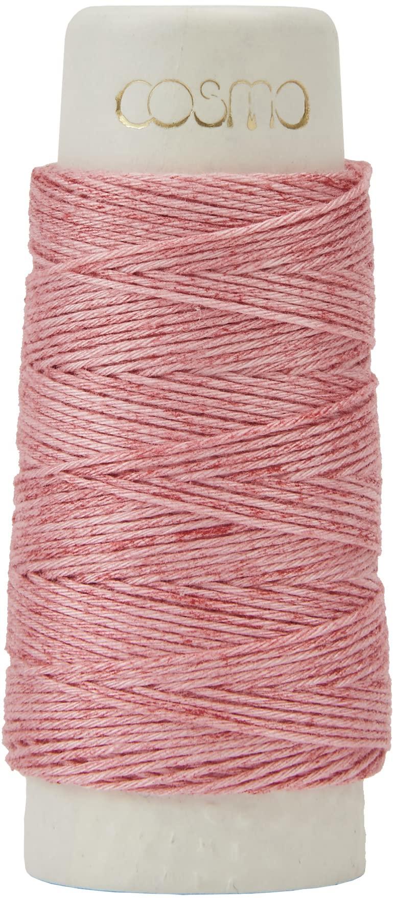 LECIEN Hidamari Sashiko Thread Approx. 30m Col.201 Red Series Spec 89