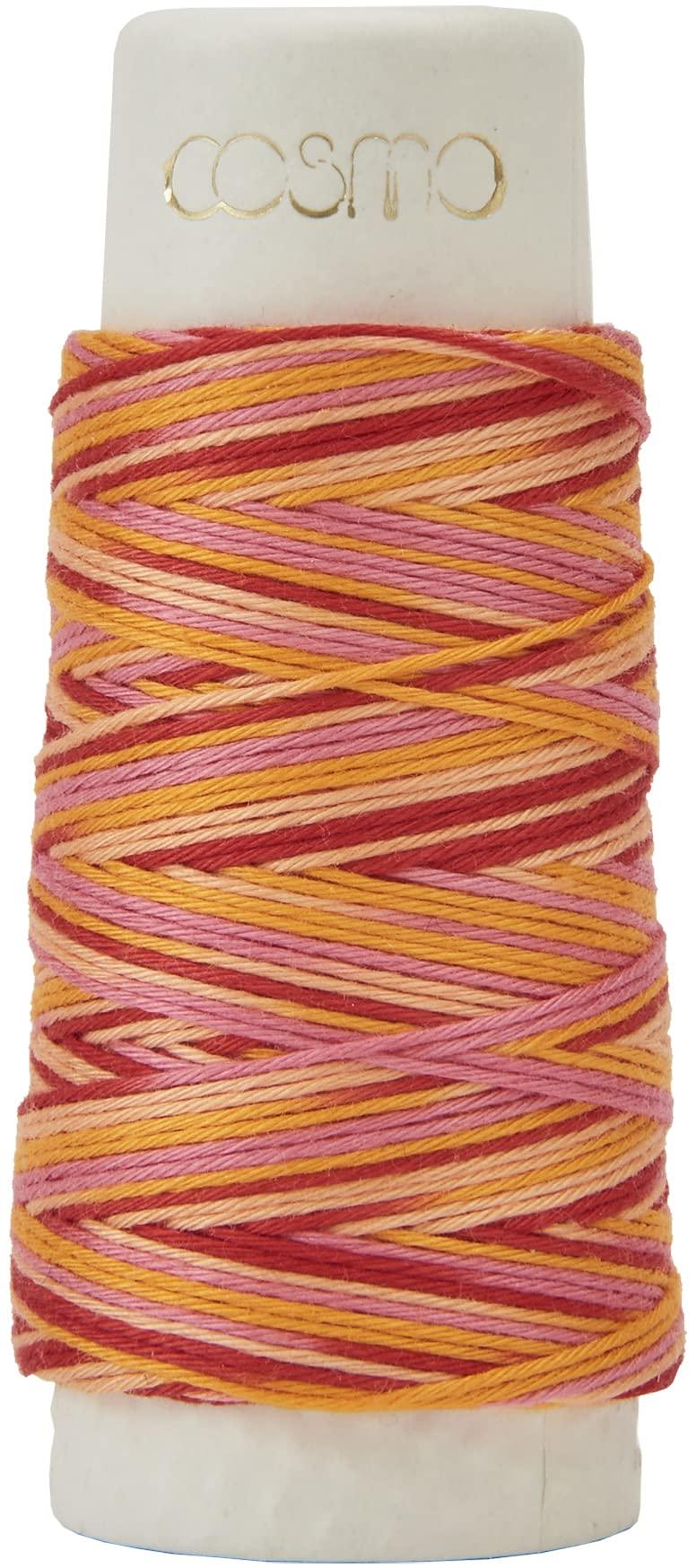 Cosmo LECIEN Hidamari Sashiko Thread Approx. 30m Col.301 Multicolor 89