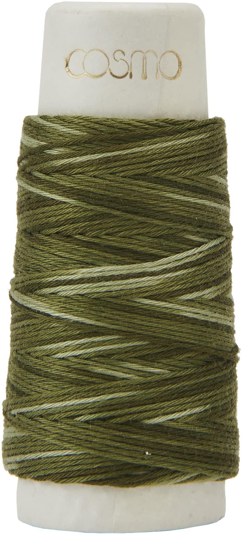 LECIEN Hidamari Sashiko Thread Approx. 30m Col.404 Green Gradation 89