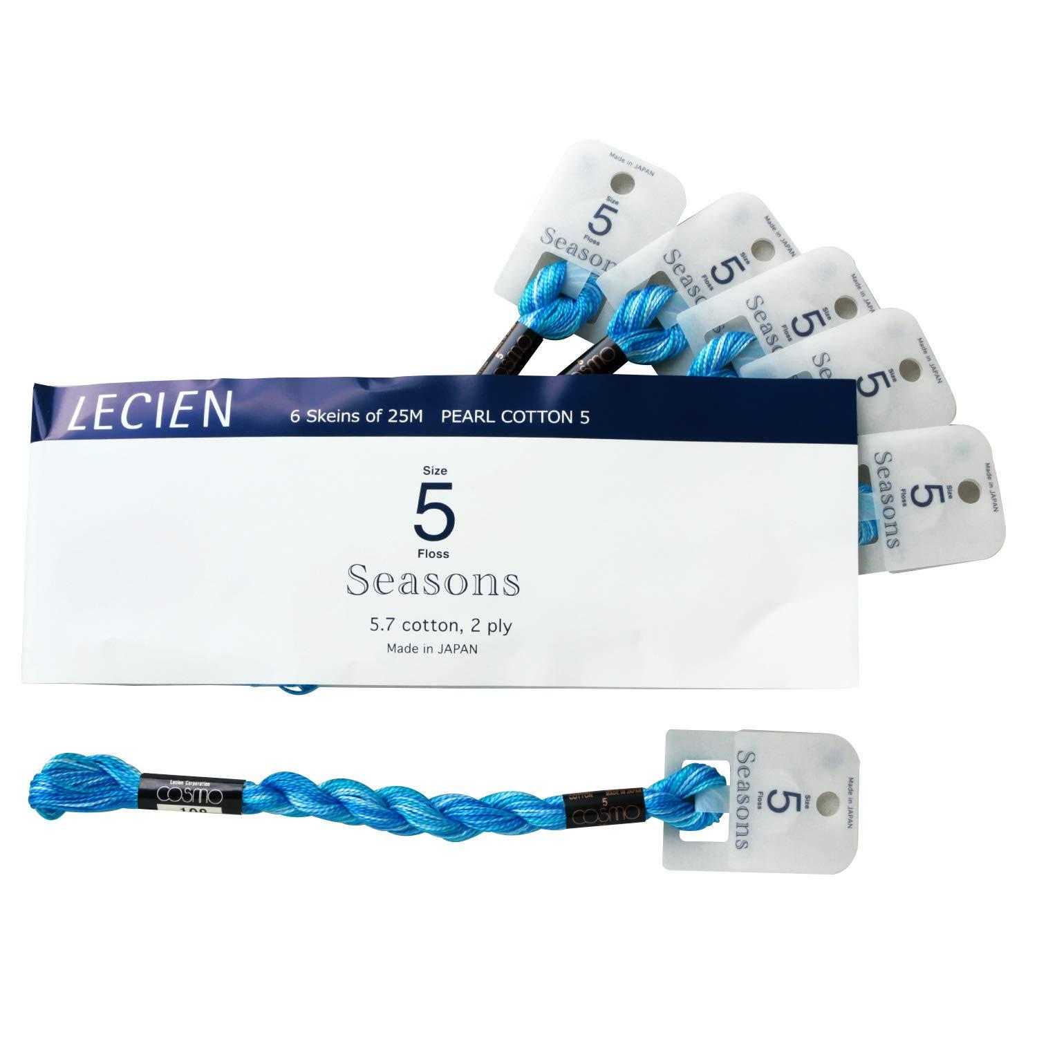 Cosmo No. 5 Embroidery Thread Seasons 101–112