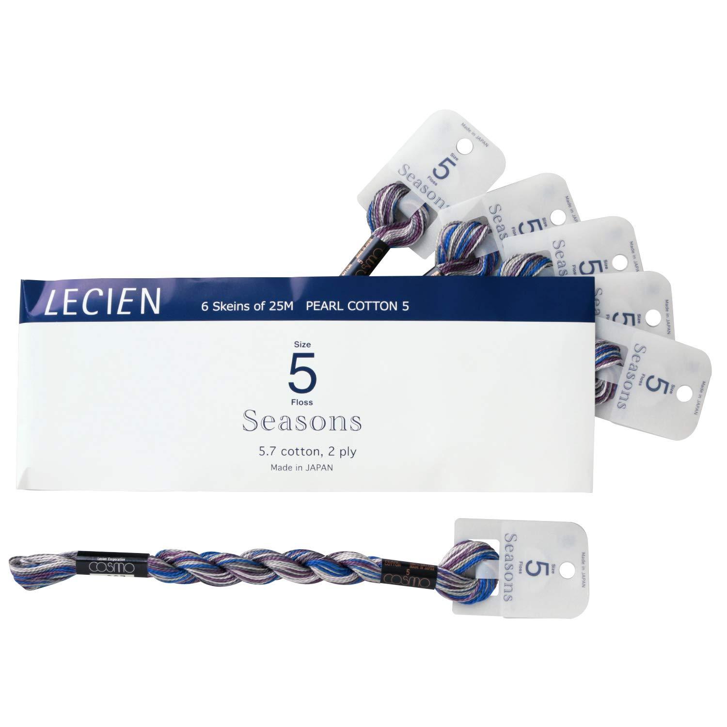 Cosmo No. 5 Embroidery Thread Seasons 201-212