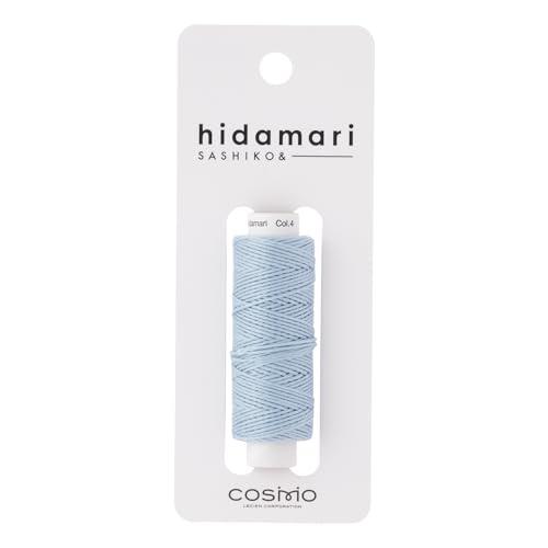 LECIEN Cosmo Hidamari Sashiko Thread Approx. 30m Solid Color Col.4 Frosted White 122301 100% Cotton