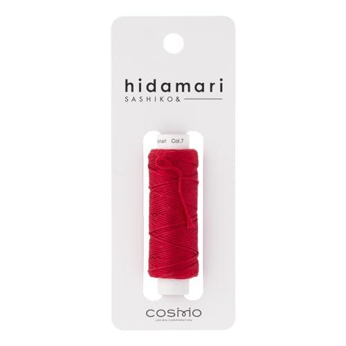 LECIEN Cosmo Hidamari Sashiko Thread Approx. 30m Solid Color Col.7 Noon Wine 122301 100% Cotton