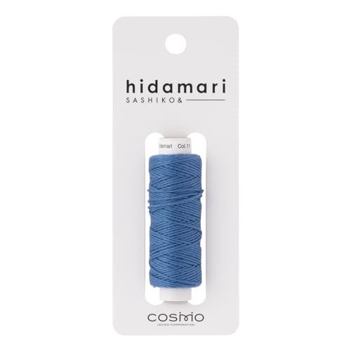 LECIEN Cosmo Hidamari Sashiko Thread Approx. 30m Solid Color Col.11 Seaside 122301 100% Cotton