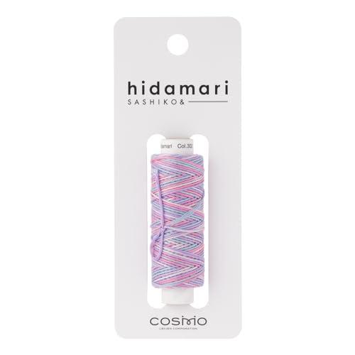 LECIEN Cosmo Hidamari Sashiko Thread Approx. 30m Multicolor Col.302 Konpeito 122302 100% Cotton