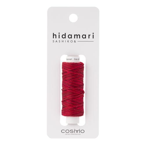 LECIEN Cosmo Hidamari Sashiko Thread Approx. 30m Gradation Col.401 Cranberry 122302 100% Cotton