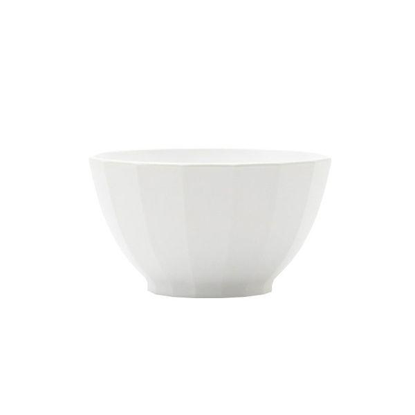 Asahi Koyo Soup Bowl Medium Square White 1-Piece Set Made in Japan Dishwasher Safe Microwave Safe Comfortable to Hold WAYOWAN AZ16-41