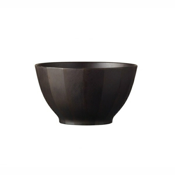 Asahi Koyo Soup Bowl Medium Square Dark Brown 1 Piece Made in Japan Dishwasher Safe Microwave Safe Comfortable to Hold WAYOWAN AZ16-42