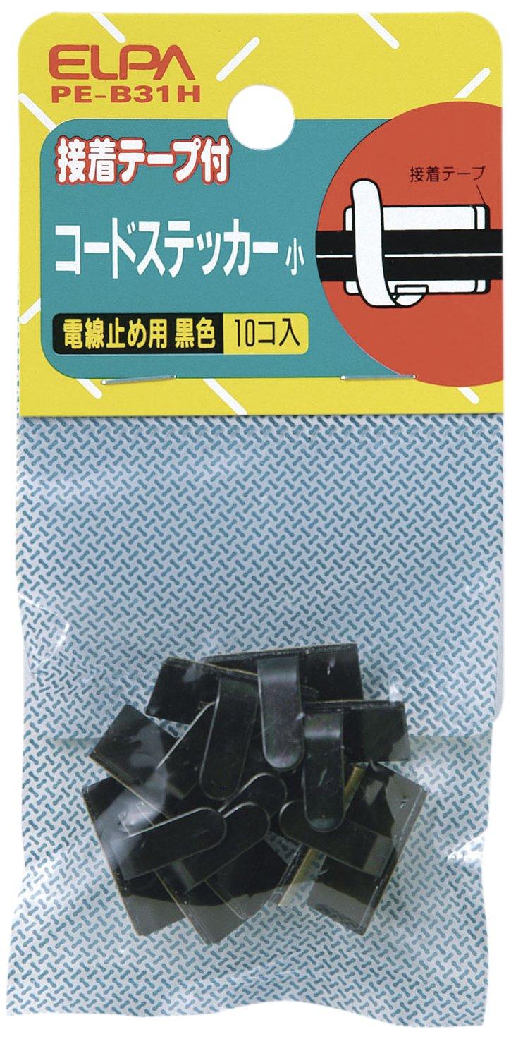 ELPA Code Sticker for Wiring, Small, Black, 10-Pack PE-B31H
