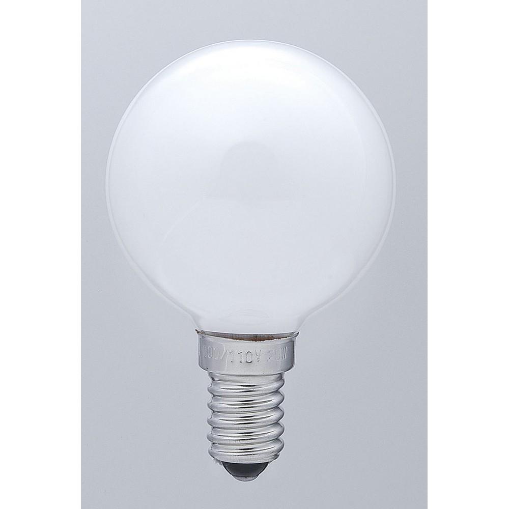 Asahi Electric ELPA E14 Mini Ball 25 G-801H(W)