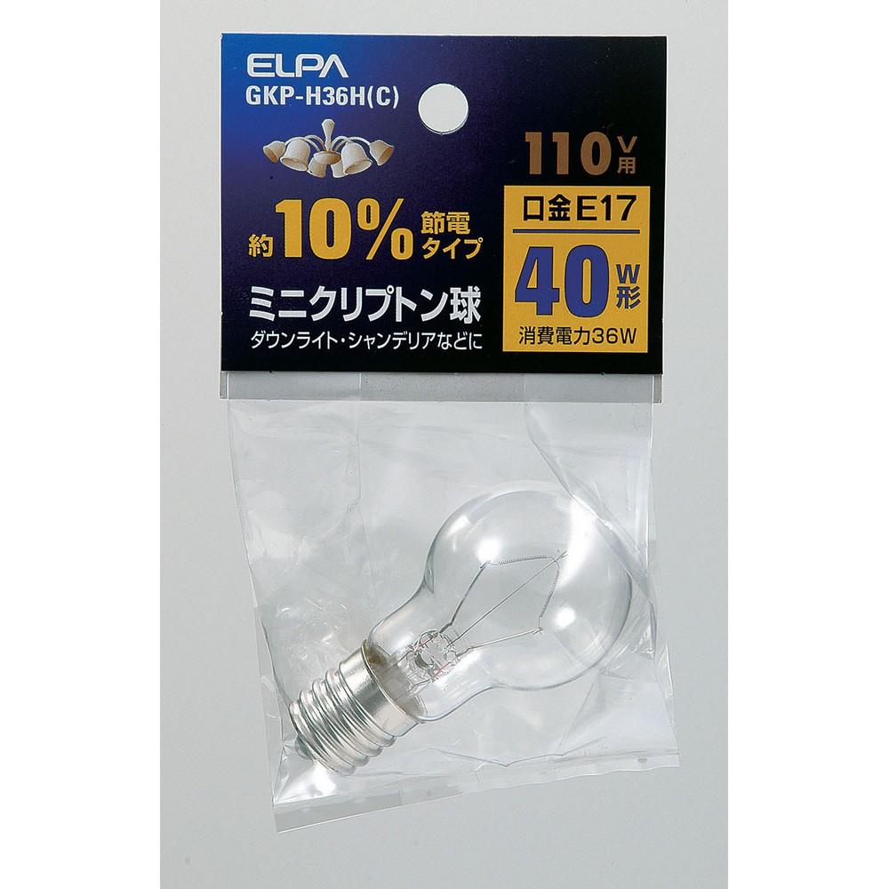 Asahi Electric ELPA Mini Krypton Bulb GKP-H36H(C)