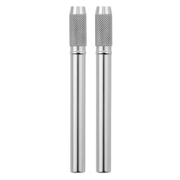 KUTSUWA STAD Pencil Extension Bar, Silver, 2-Pack RH017