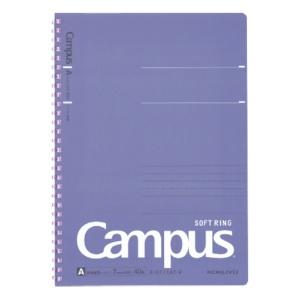 KOKUYO Campus Soft Ring Dot A-ruled 40 Sheets B5 Purple Su-S111AT-V