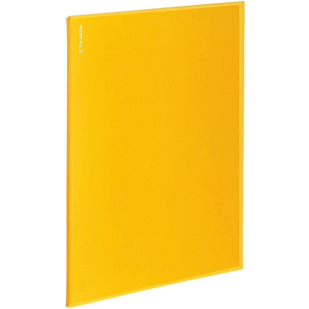 KOKUYO Pocket File Novita α A4 12-Pocket Yellow Ra-NF12Y