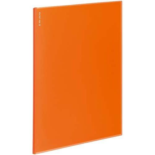 KOKUYO Pocket File Novita α A4 12-Pocket Orange Ra-NF12YR