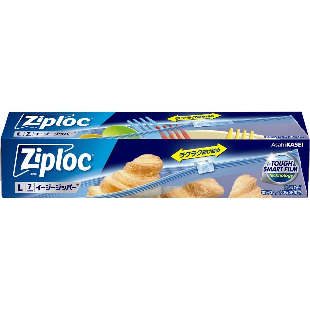 Asahi Kasei Ziploc Easy Zipper L 7 Sheets