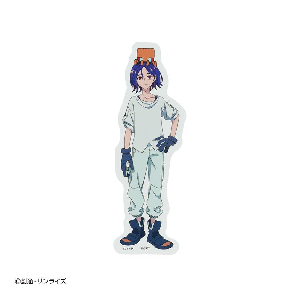 Sunstar Stationery Gundam GQuuuuuuX Movie Edition Sticker Zig Axe Shuji S8812470