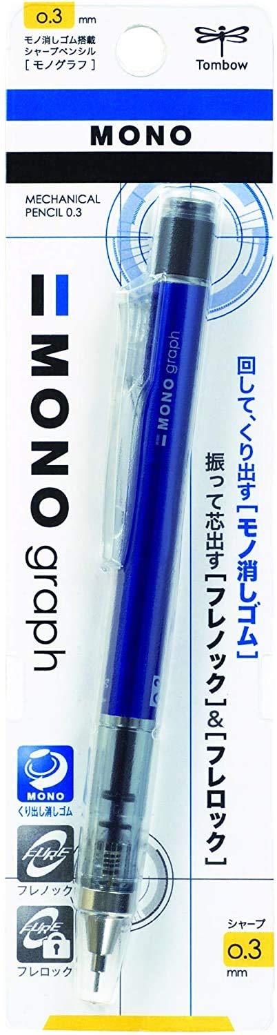 Tombow Pencil Mechanical Pencil Monograph 0.3 DPA-131D Blue