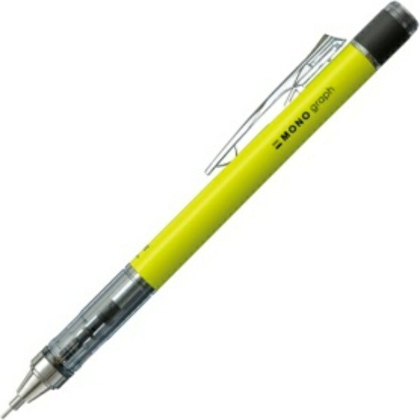 Tombow MONO Mechanical Pencil Monograph 0.5mm Pendulum-Type Neon Yellow DPA-134C